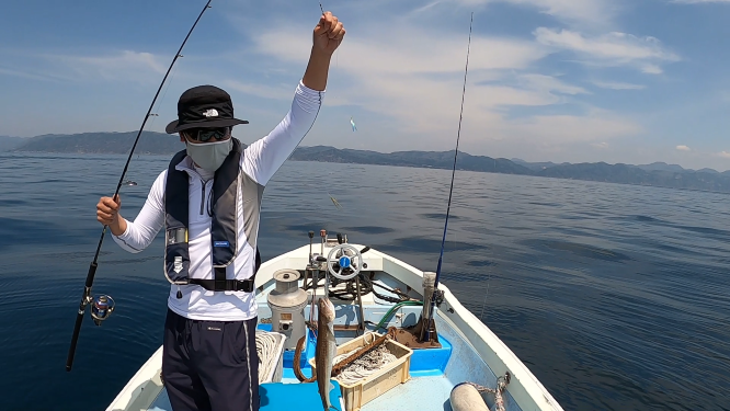 【オフショアジギング】深度80mで出会う高級魚!?