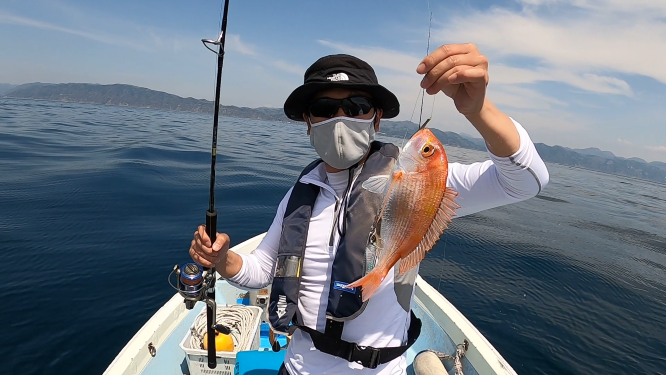 【オフショアジギング】深度80mで出会う高級魚!?